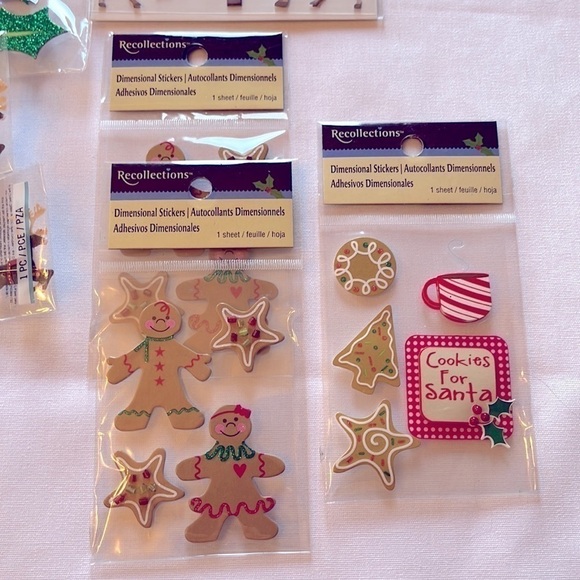 Nine Piece Bundle of Christmas Stickers - Picture 5 of 5